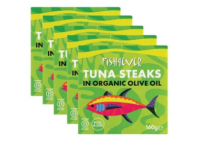 Fish 4 Ever | Azoren Skipjack Thunfischsteaks in Bio Olivenöl - nachhaltig