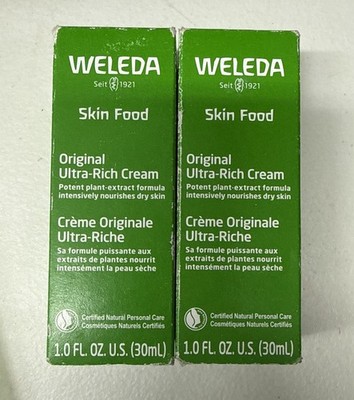 Weleda Skin Food Original Ultra-rich Cream 2.5 Fl Oz X 2 Plant Extract Exp 12/26