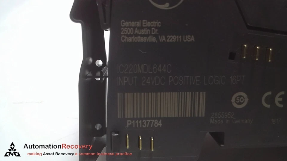 GENERAL ELECTRIC IC220MDL644C, VERSAPOINT I/O MODULE, NEW #300067 - Image 4 of 4