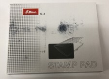 5" X 7" Red Shiny Stamp Pad Sealed 2010