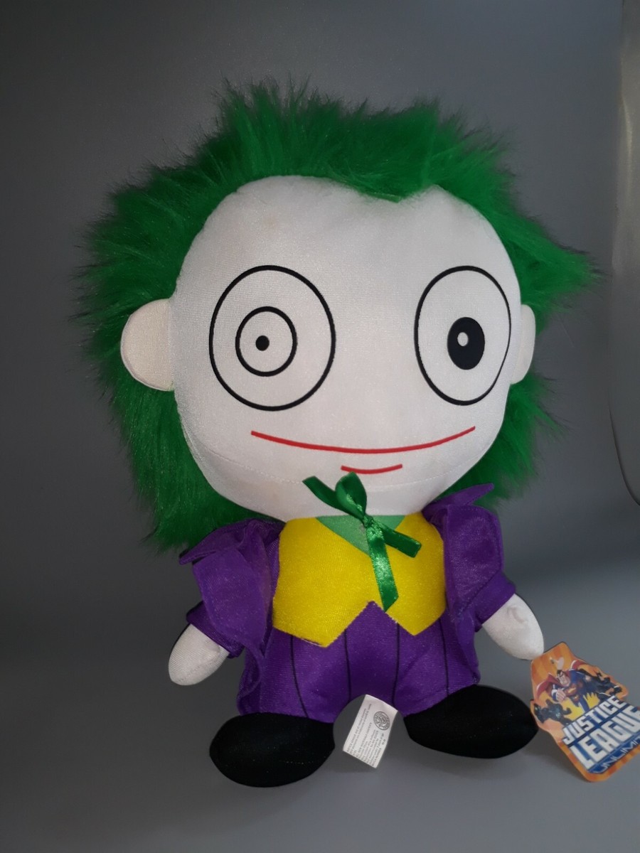 The Joker Plush DC Comics Justice League Green Hair 11