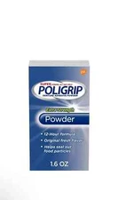 Super Poligrip Denture Adhesive Powder 1.6 Oz By Super Poligrip