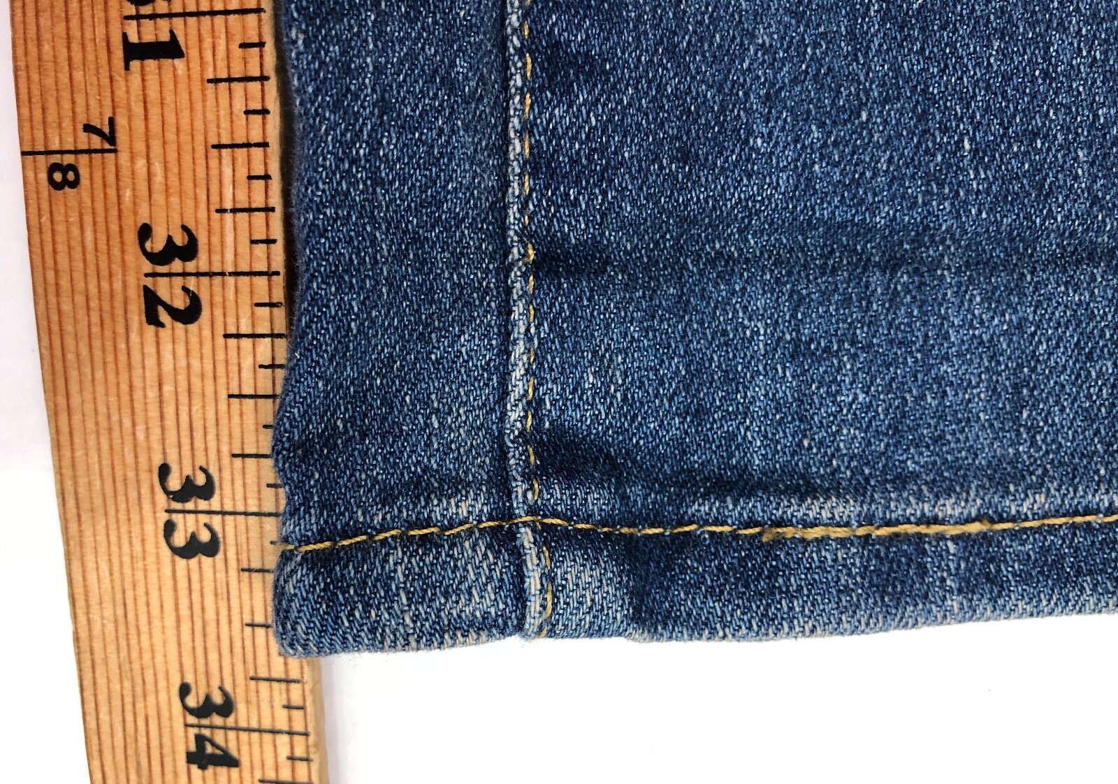 Signature Levi Strauss Jeans Gold Bootcut Blue Women Size 28L 48"W 33.5"L NWT thumbnail 13