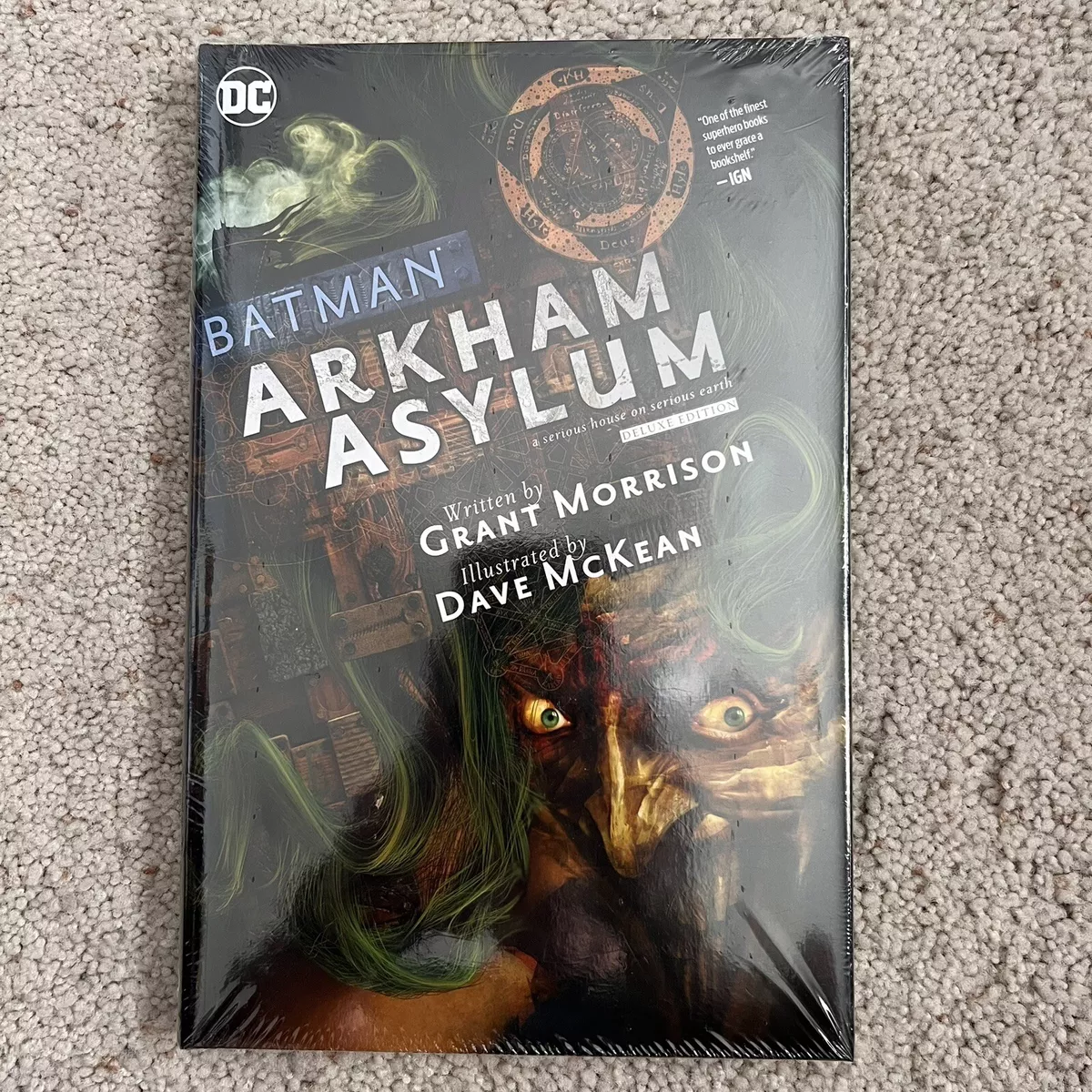 Batman: Arkham Asylum the Deluxe Edition - by Grant Morrison (Hardcover)