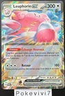 Carte Pokemon LEUPHORIE 134/167 EX EV6 Ecarlate et Violet TWM FR NEUF