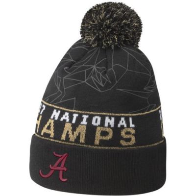 Nike Alabama Crimson Tide 2017 NCAA Championship Pom Knit Beanie Cap Hat | eBay