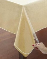 Clear Vinyl Tablecloth Protector 60x108 Oblong Waterproof Reusable Cover