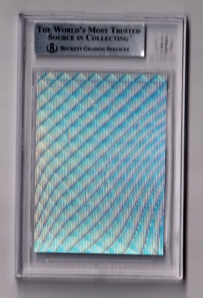 Glenallen Hill Jr 2019 Leaf Metal Draft 1/1 Pre Production Prismatic Wave Silver Foto 2 de 2