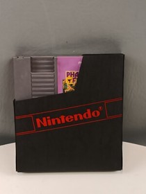 Phantom Fighter (NES, 1990) w/ NES  Dust Cover Included Tested Authentic