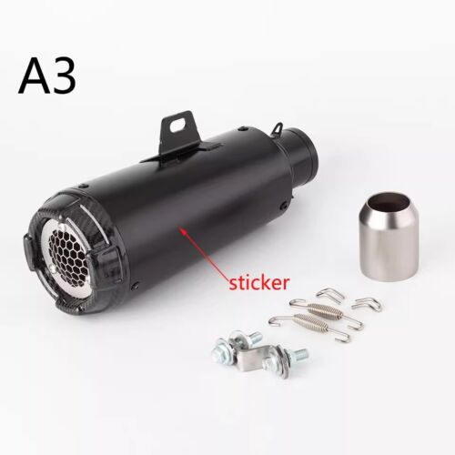 For Ducati Panigale 959 1199 1299 V2 V4 V4S Motorcycle Exhaust Pipe Muffler 51mm - Picture 4 of 9