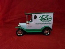 Golden Wheels Fuller Brush Company Die Cast Truck Coin Bank. No Box or Key