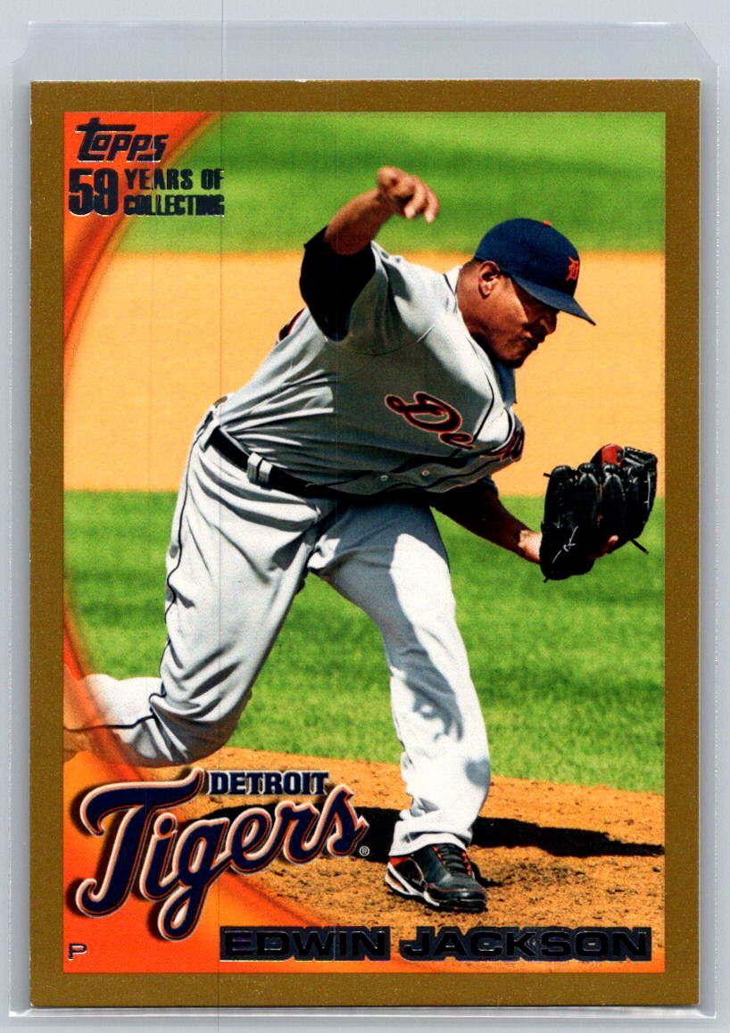 2010 Topps #254 Edwin Jackson Gold #/2010