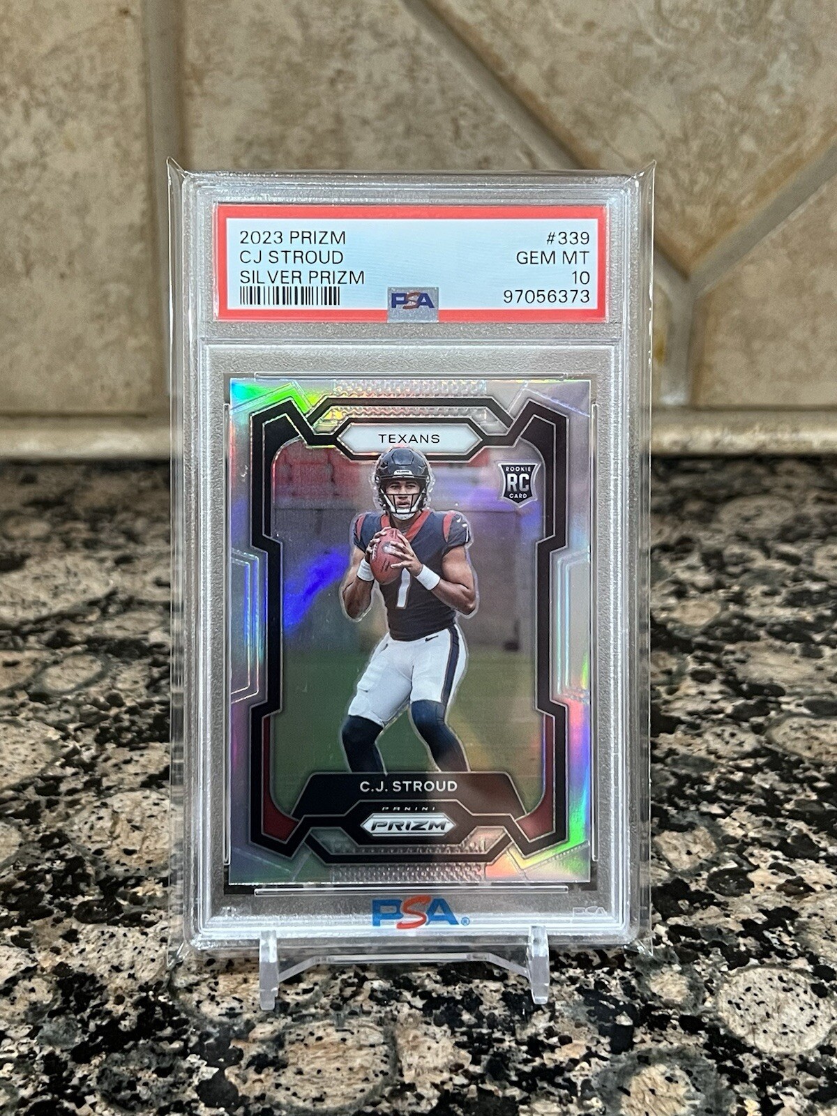 CJ Stroud Panini Prizm #339 Silver
