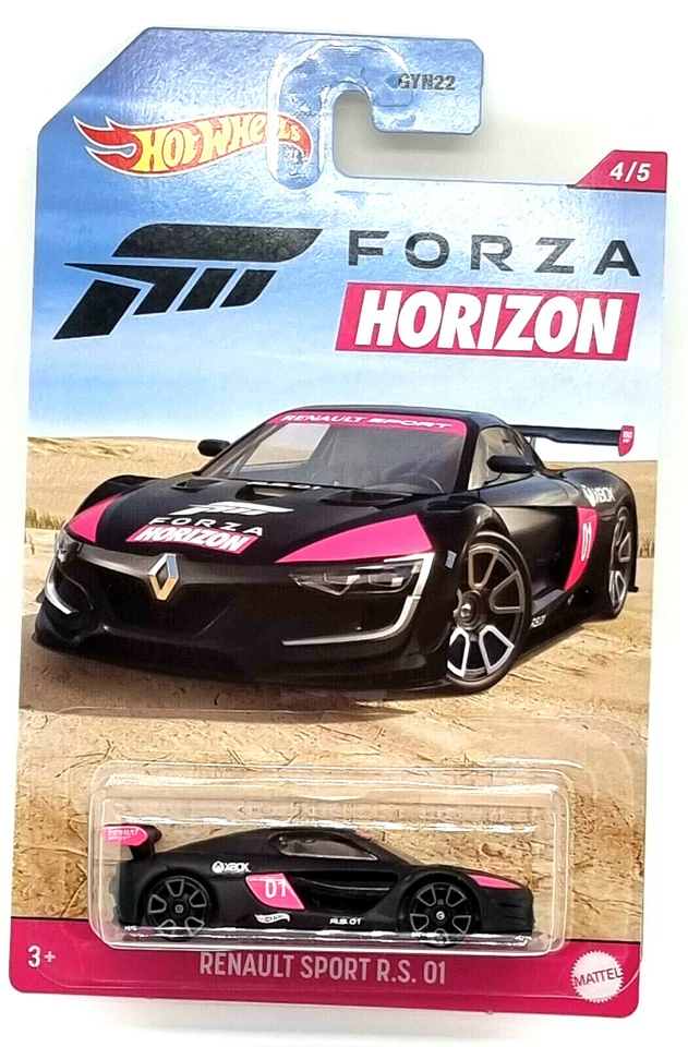 Mattel Hot Wheels GYN22 Forza Serie Car Renault Sport R.S 01 4/5
