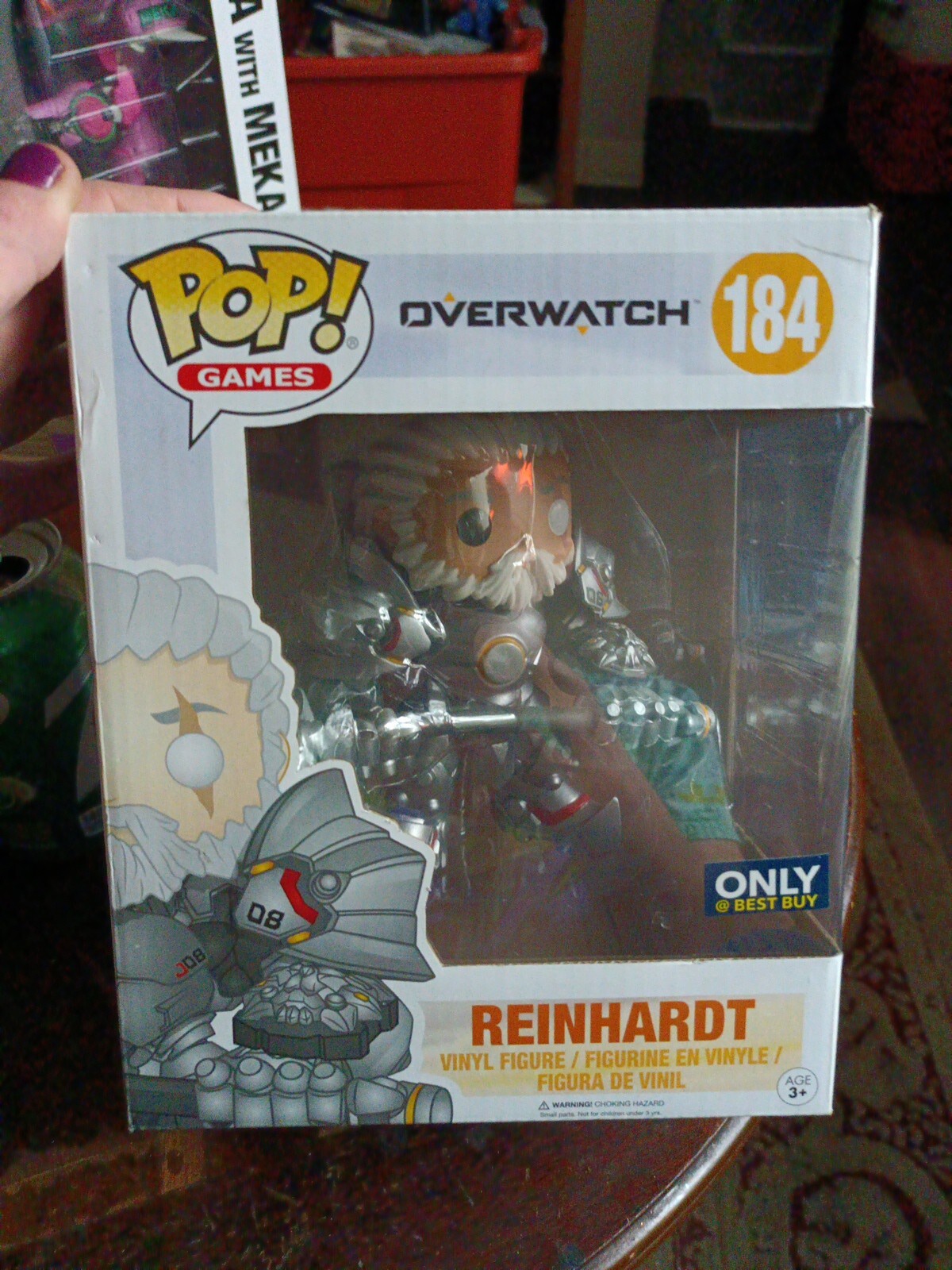 Funko Pop! Vinyl Super 6&Quot;: Overwatch - Reinhardt (6 Inch) - Best Buy (Bb)...
