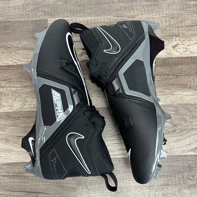 Nike Men\'s Alpha 3 Menace Black Football Cleats Size 10 s-l400.jpg main image 3