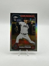 Andrew Saalfrank2024 Topps Chrome Prism Refractor RC #178 Arizona Diamondbacks 