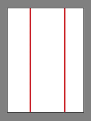 Heat Transfer Paper for Light i shirt 100 Sheets 8.5x11 Double Red Line 