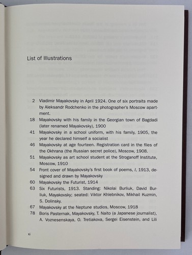Night Wraps the Sky : Writings by and about Mayakovsky, 2008, HCDJ - Picture 18 of 24