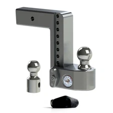 Weigh Safe 8" Drop Adjustable Ball Mount with Scale for 2.5" Receiver  WS8-2.5