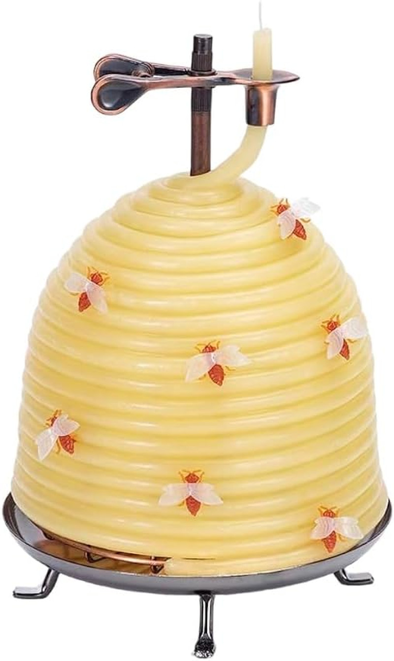 Candle by the Hour 120-Hour Beehive Candle, Eco-Friendly Nat