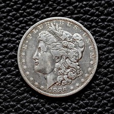 (ITM-6527) 1886-O Morgan Dollar ~ VF Condition  ~ COMBINED SHIPPING!