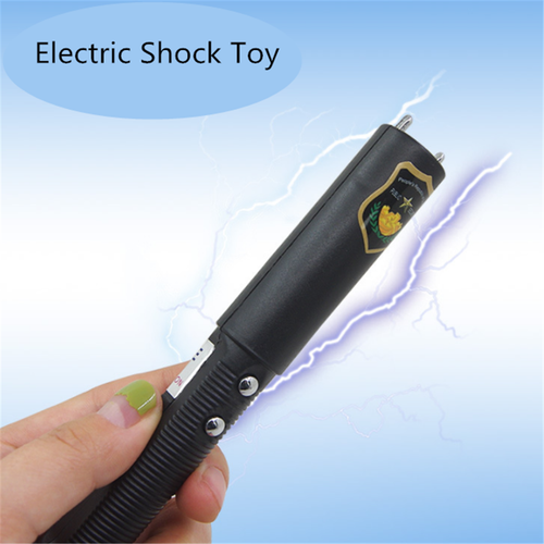 Mini Self Defense Electric Shocker Rechargeable Led Flashlight Key Chain Prank - Picture 1 of 6