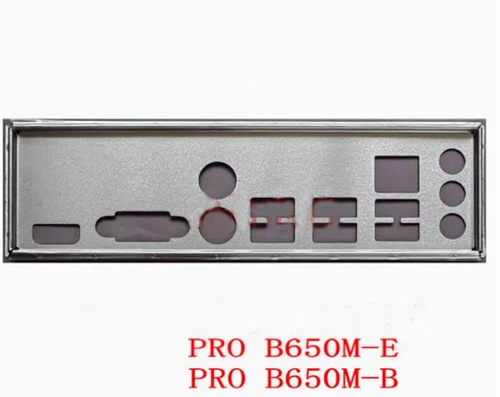 Shield I/O IO Backplate For MsI B650M-B Motherboard