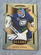 2020-21 Upper Deck Allure #117 Michael Dipietro Rookie Vancouver Canucks RC SP