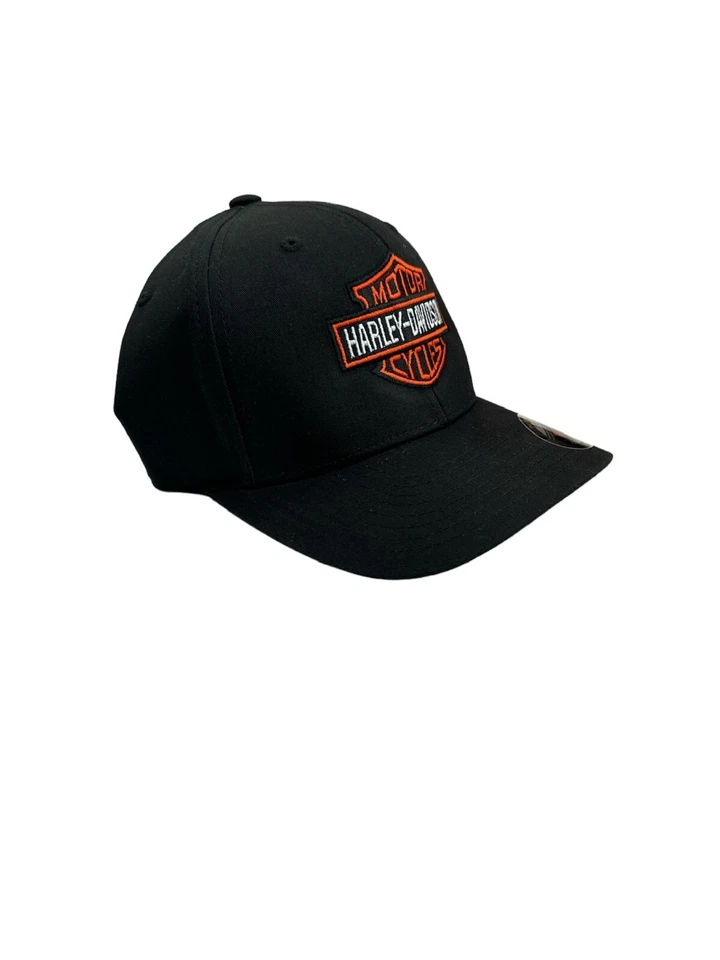 Rev Up Your Look:Harley Davidson Embroidered Flexfit Hat –A Must-Have for Riders - Image 4 of 4