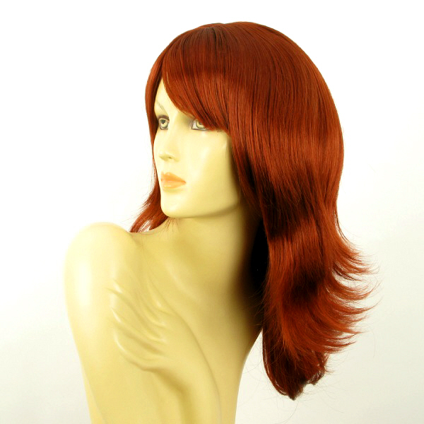 Perruque LILI ROSE 350 roux cuivré thermo-résistante 35cm - 2