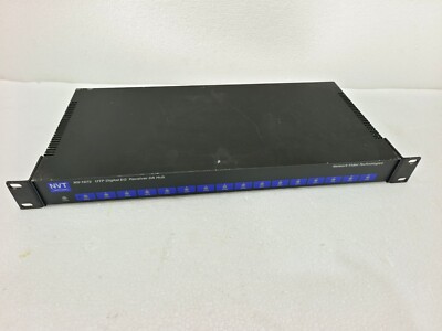NVT NV-1672 UTP Digital EQ Receiver DA Hub-16 Channel Network Video Technologies