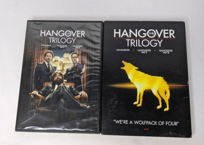 DVD'S The Hangover Trilogy [Part 2 and Part 3 ] Only Comedy Todd Phillips
