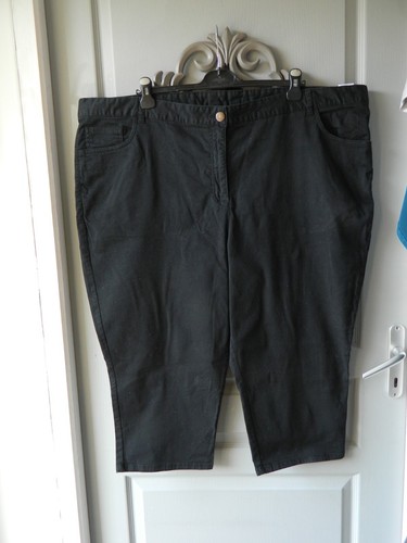 Pantalon Noir Femme Blanche Porte Taille 40 - Occasion Très Bon état, Coupe Droite