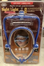 Sight Light Magnifier. Includes 3 Quality Interchangeable Lenses