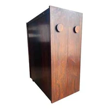 1950s Danish Modern Rosewood Foldable Bar Johannes Andersen