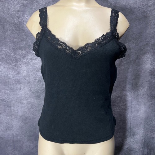 SEXXXY 2 LAY BLK STRETCH LACE OVER MESH PAD UNDERWIRE CUPS CAMI SEXXXY 2 LAY BLK STRETCH LACE OVER MESH PAD UNDERWIRE CUPS CAMI