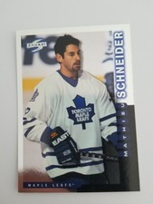 Mathieu Schneider 1997-98 Score Golden Blades Rookie RC #160 Mathieu Maple Leafs