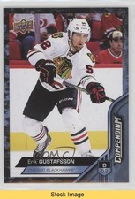 2016-17 Upper Deck Compendium Blue Erik Gustafsson #58 READ 5kw