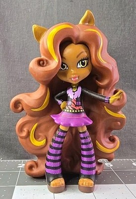 Monster High Claudine Wolf Vinyl 4  Figure Mattel 2014