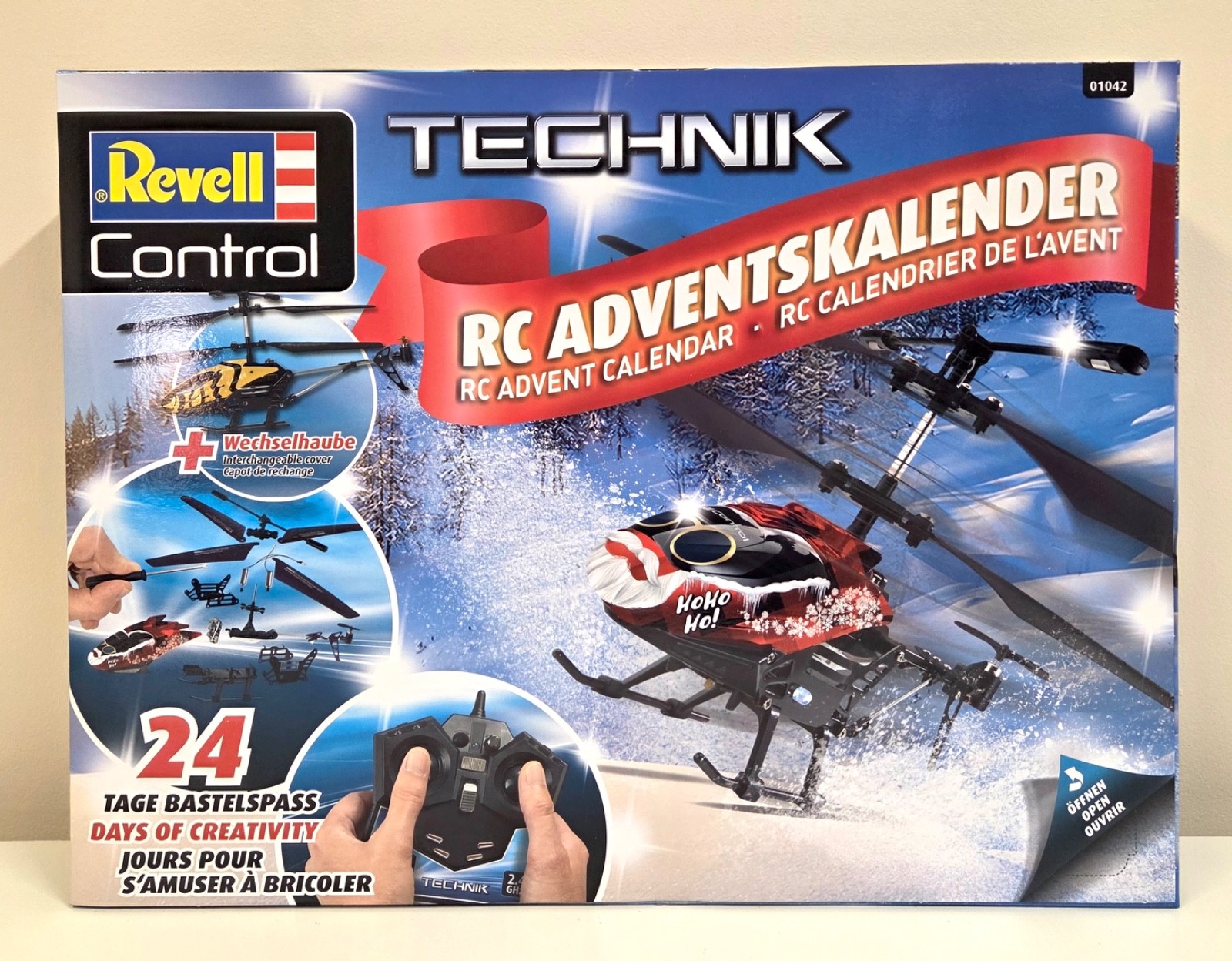 Revell - 01042 - Remote Control RC Helicopter - Advent Calendar - New/Sealed