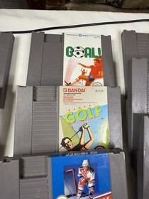 NES Games Sports Lot Of 14 Ring King, Baseball Stars, Blades Of Steel