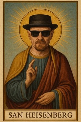 San Heisenberg Breaking Bad TV Series Cool Repro Print Poster 13x19