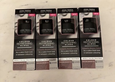 One John Frieda Colour Refreshing Gloss For Cool Brunettes in box discontinued