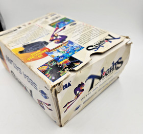 Nights Into Dreams Sega Saturn Video Game & 3D Controller Box Manual Tested CIB