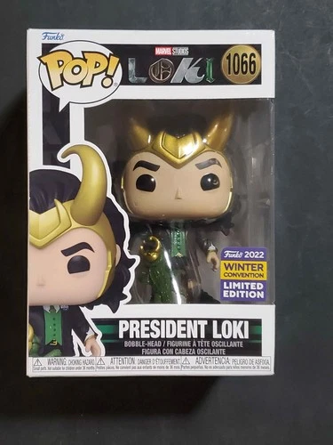 Funko Pop! Vinyl: Marvel - President Loki #1066 (Winter Convention) - Unopened