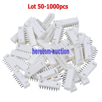 Lot JST XH2.54mm 8Pin Straight Wire Cable Connector Header Male PCB