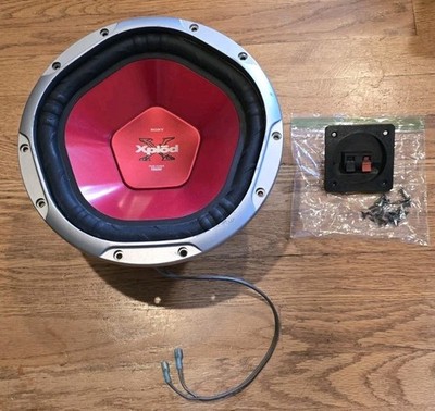 Sony Xplod Subwoofer 10” (XS-L101P5) 1100W Peak Power Speaker Red