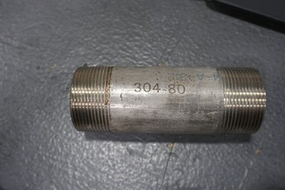 Merit 64735 1-1/2x5 Nipple Welded Sch80 Extra Heavy 304ss Tbe, Free Shipping