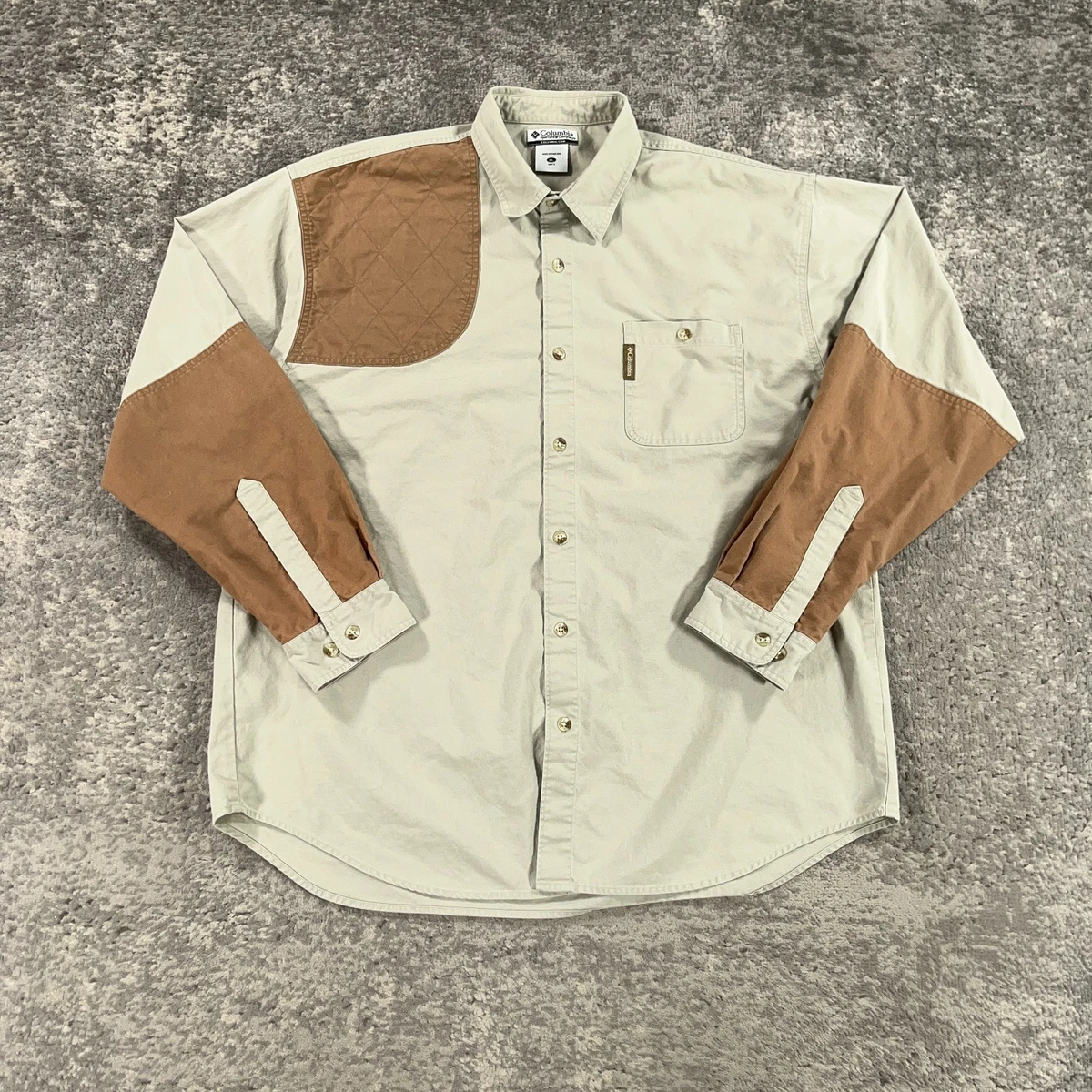 Chemise Columbia PHG Hunting Gear - Carreaux Bleu/rouge - Manches Longues - Homme XL